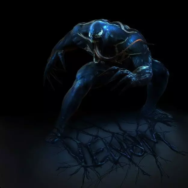 Venom wallpaper 3D model_0