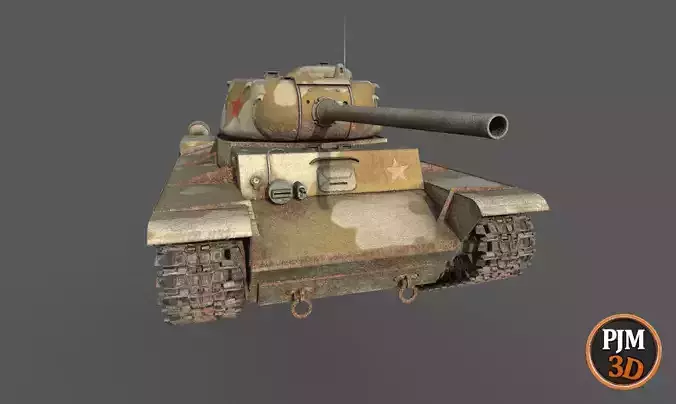 Tank-KV-85 Desert camouflage