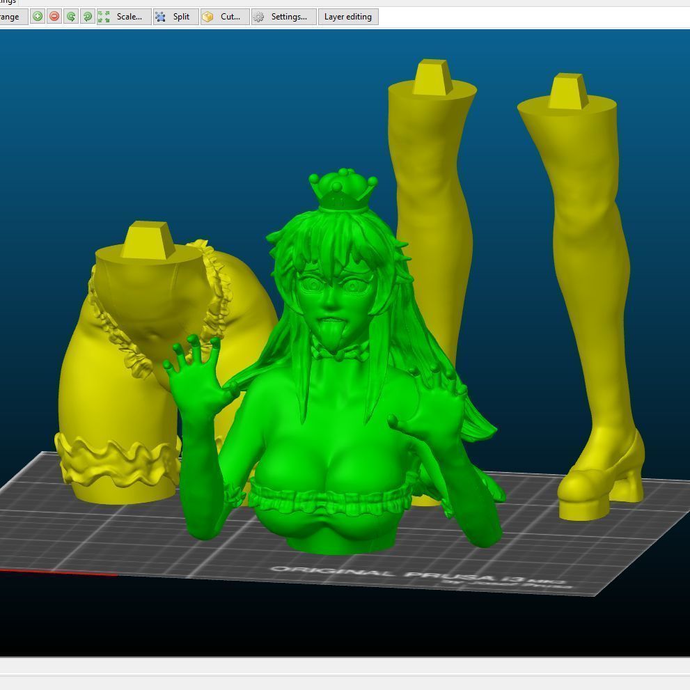 Booette - Boosette - FDM and SLA printer ready 3D print model_18