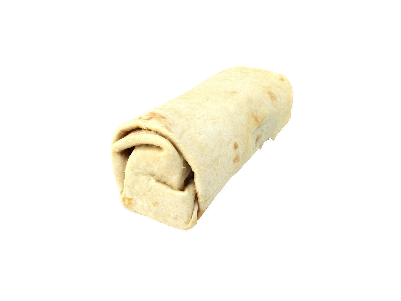 Photorealistic Couscous Wrap 3D Scan 3D model_6