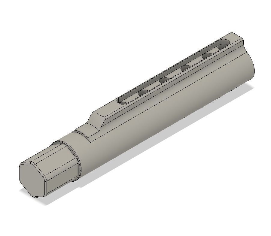 PSVR Aim Controller Stock 3D print model_7