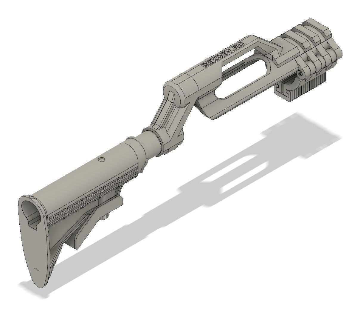 PSVR Aim Controller Stock 3D print model_1