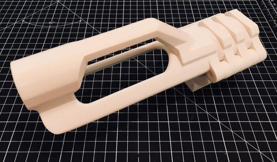 PSVR Aim Controller Stock 3D print model_3
