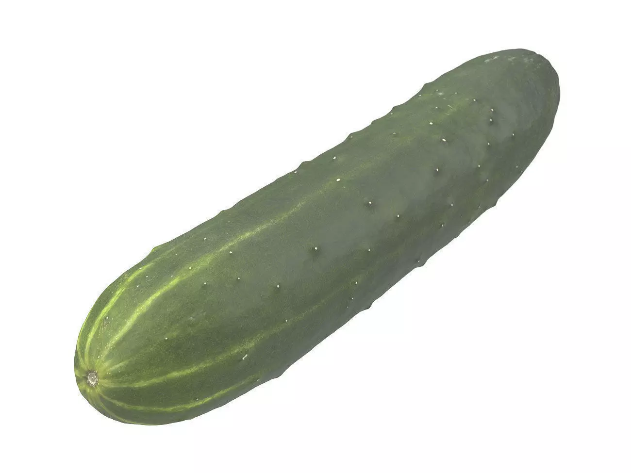 Photorealistic Cucumber 3D Scan 3D model
