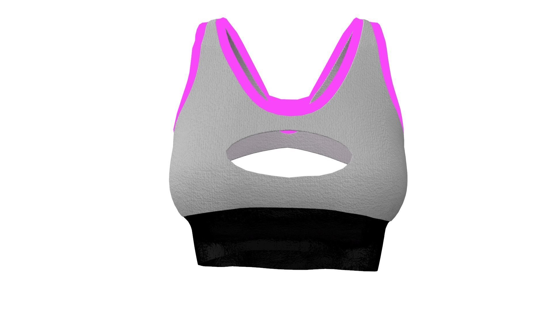 FREE Sports Bra and Leggings - Marvelous Designer - Project File Free 3D model_6