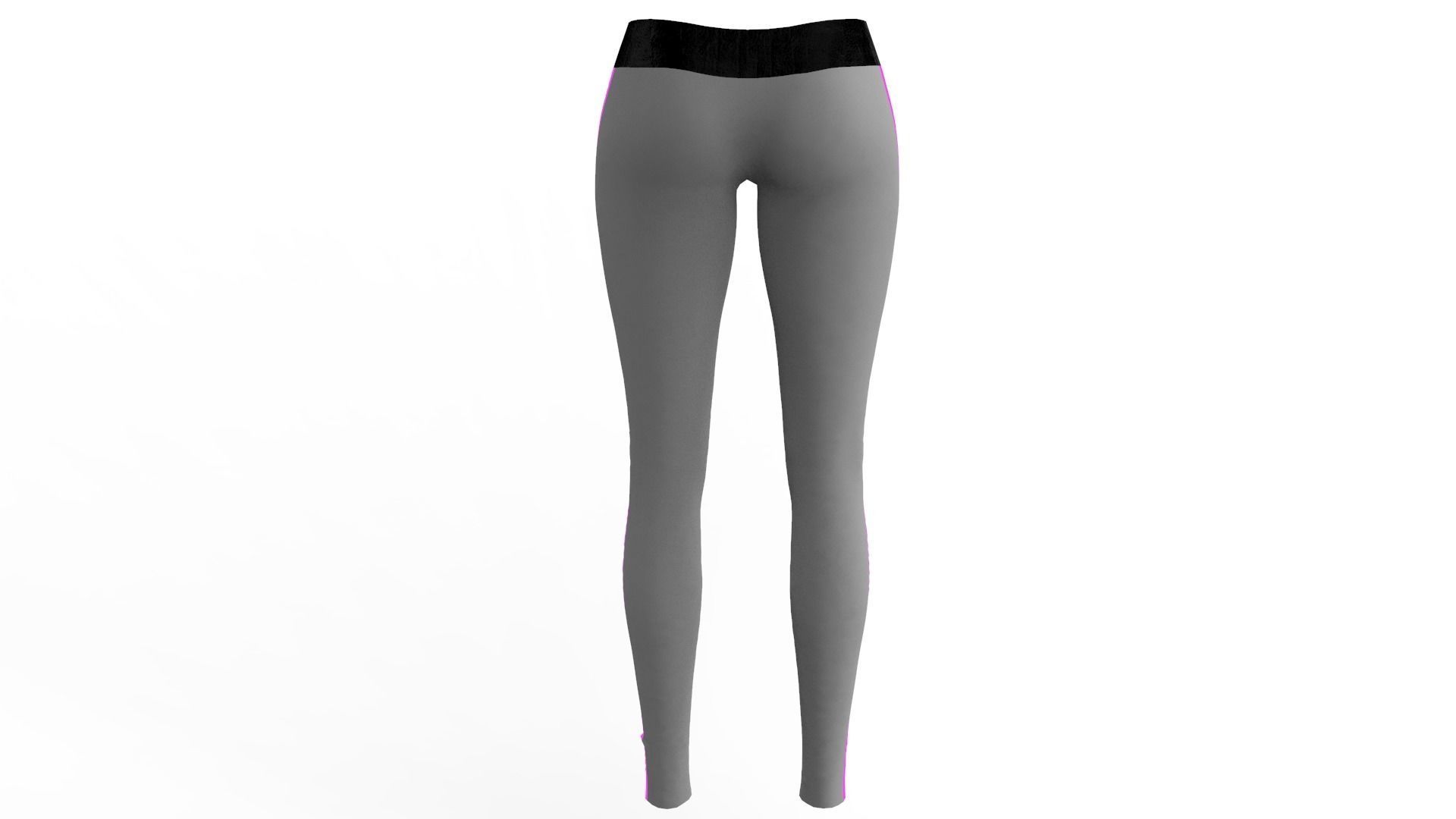 FREE Sports Bra and Leggings - Marvelous Designer - Project File Free 3D model_14