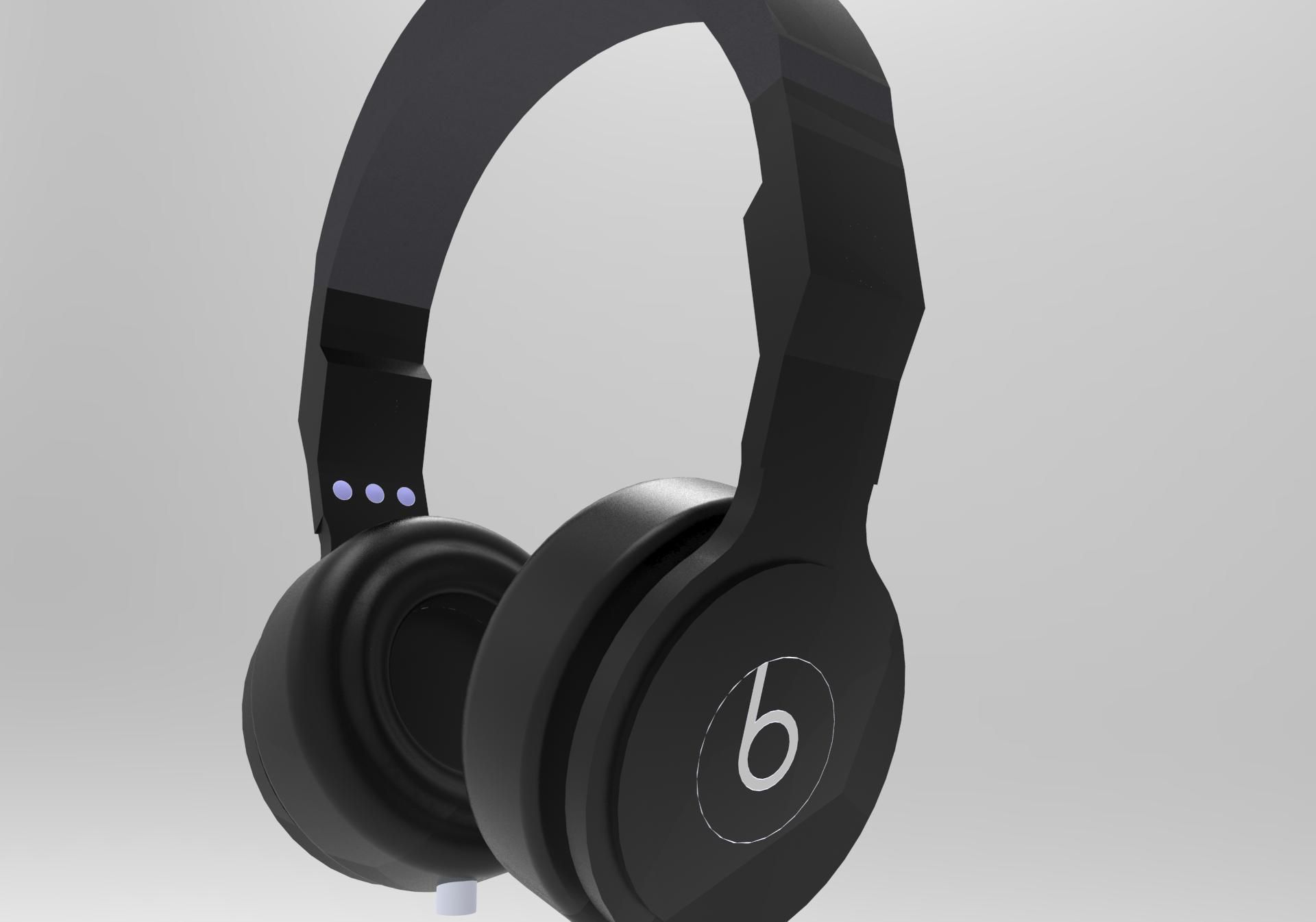 Beats PRO Free 3D model_1