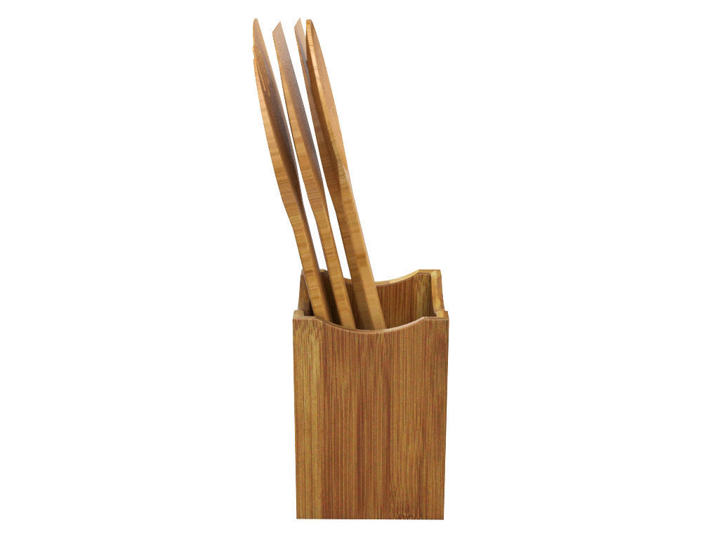 Wooden Spoon 3D model_1