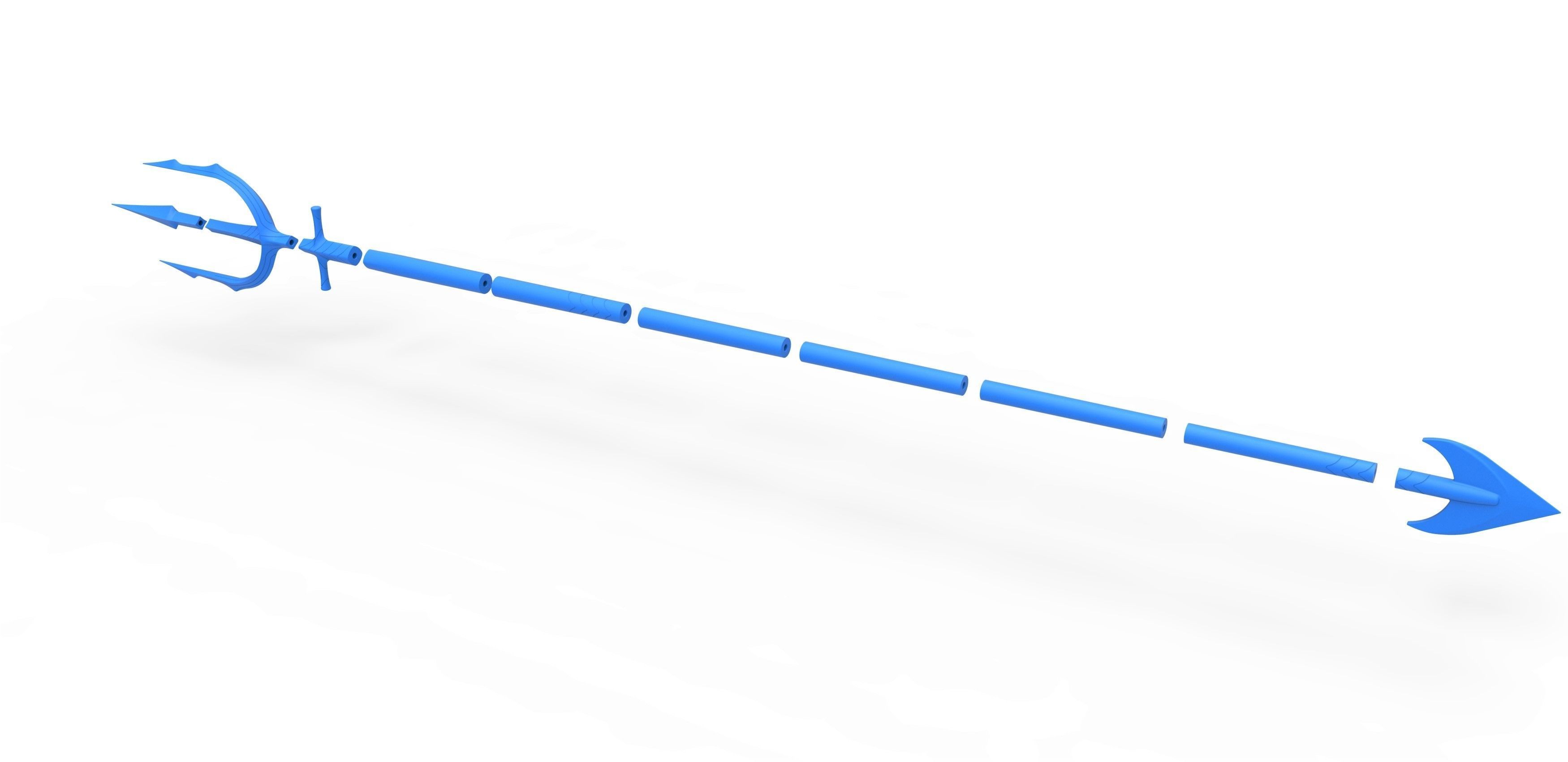 Trident of King Atlan from the movie Aquaman 2018 3D print model_23