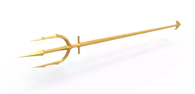 Trident of King Atlan from the movie Aquaman 2018 3D print model Trident of King Atlan from the movie Aquaman 2018 3D print model