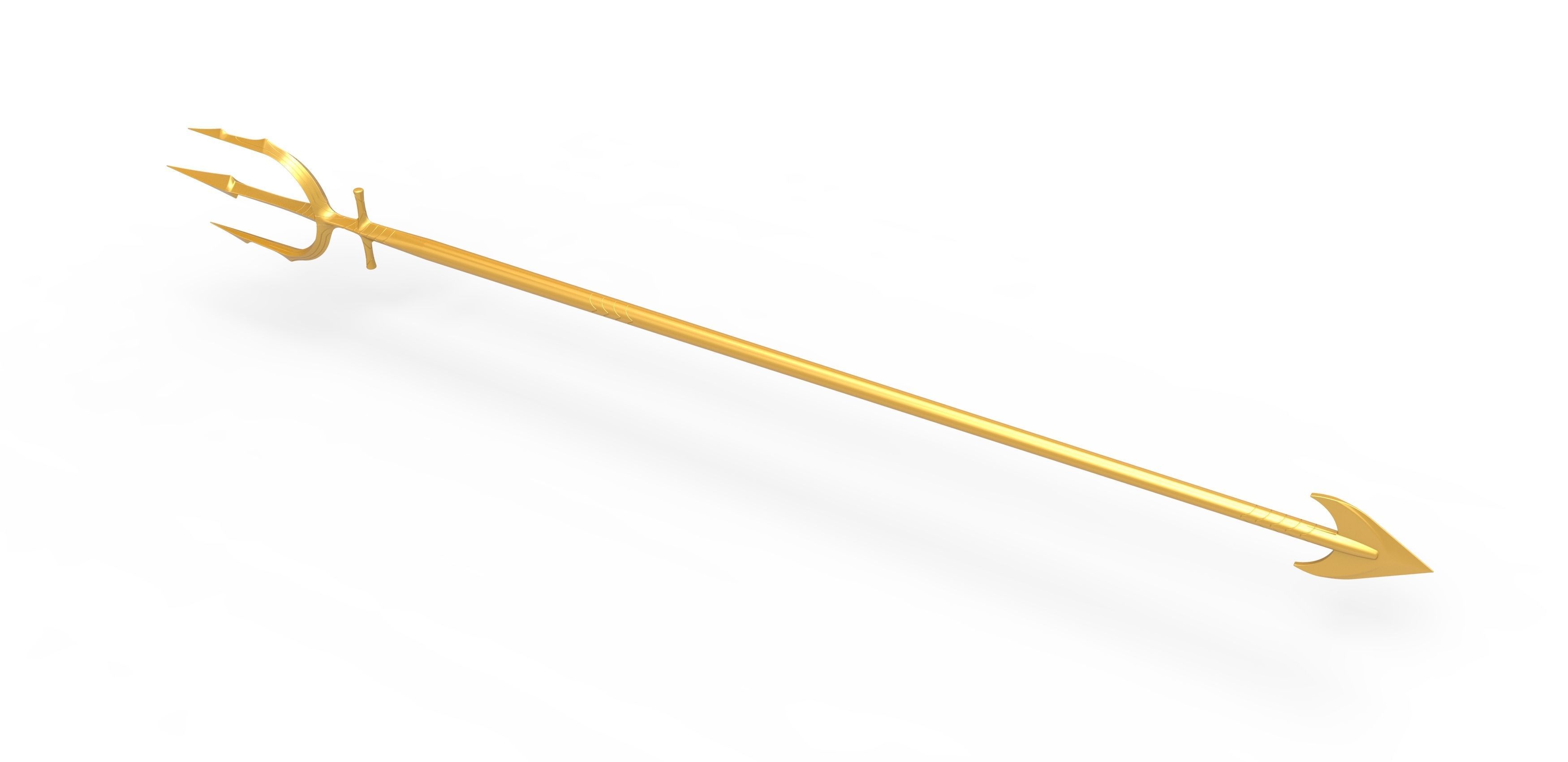 Trident of King Atlan from the movie Aquaman 2018 3D print model_6