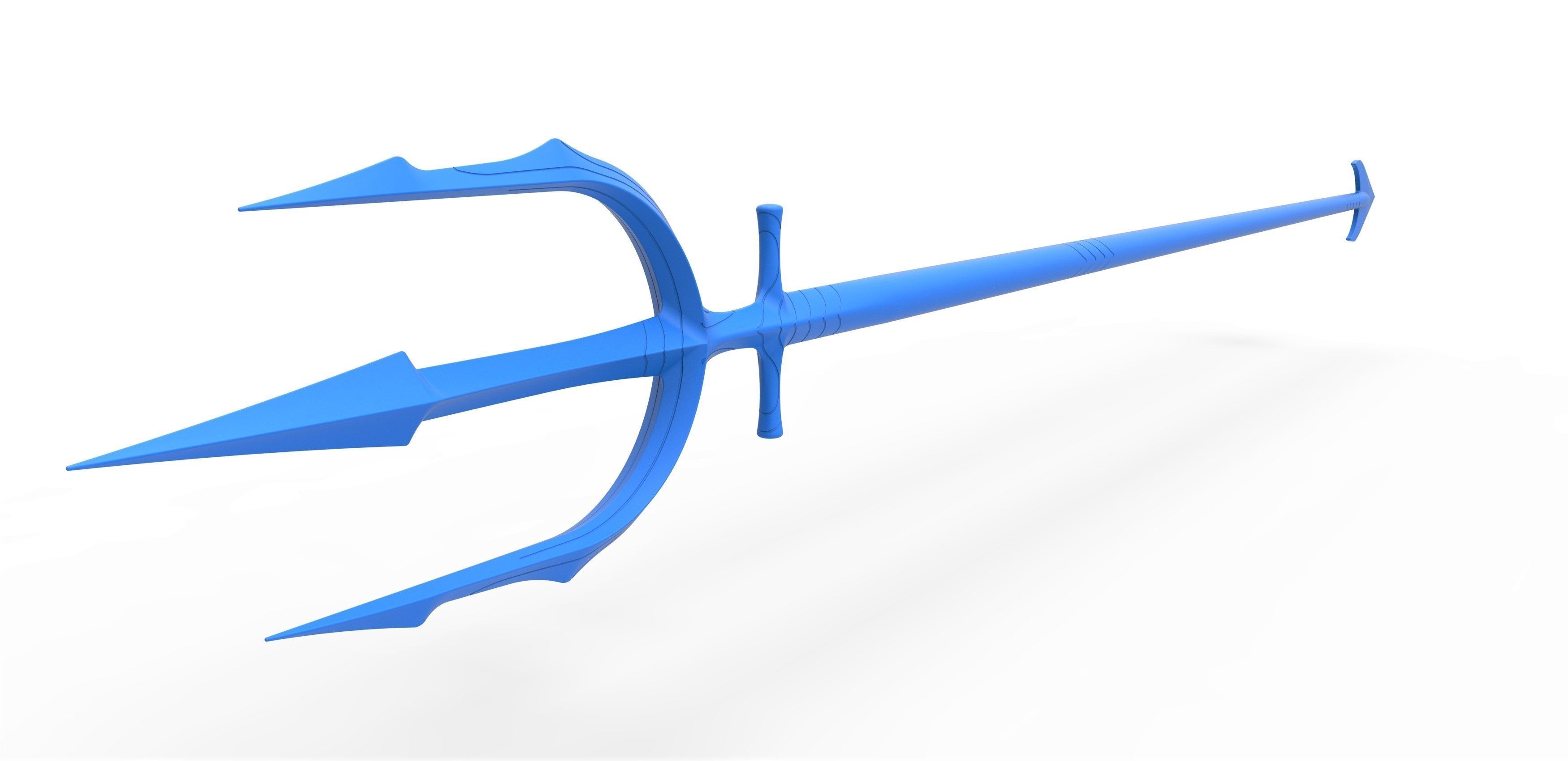 Trident of King Atlan from the movie Aquaman 2018 3D print model_11