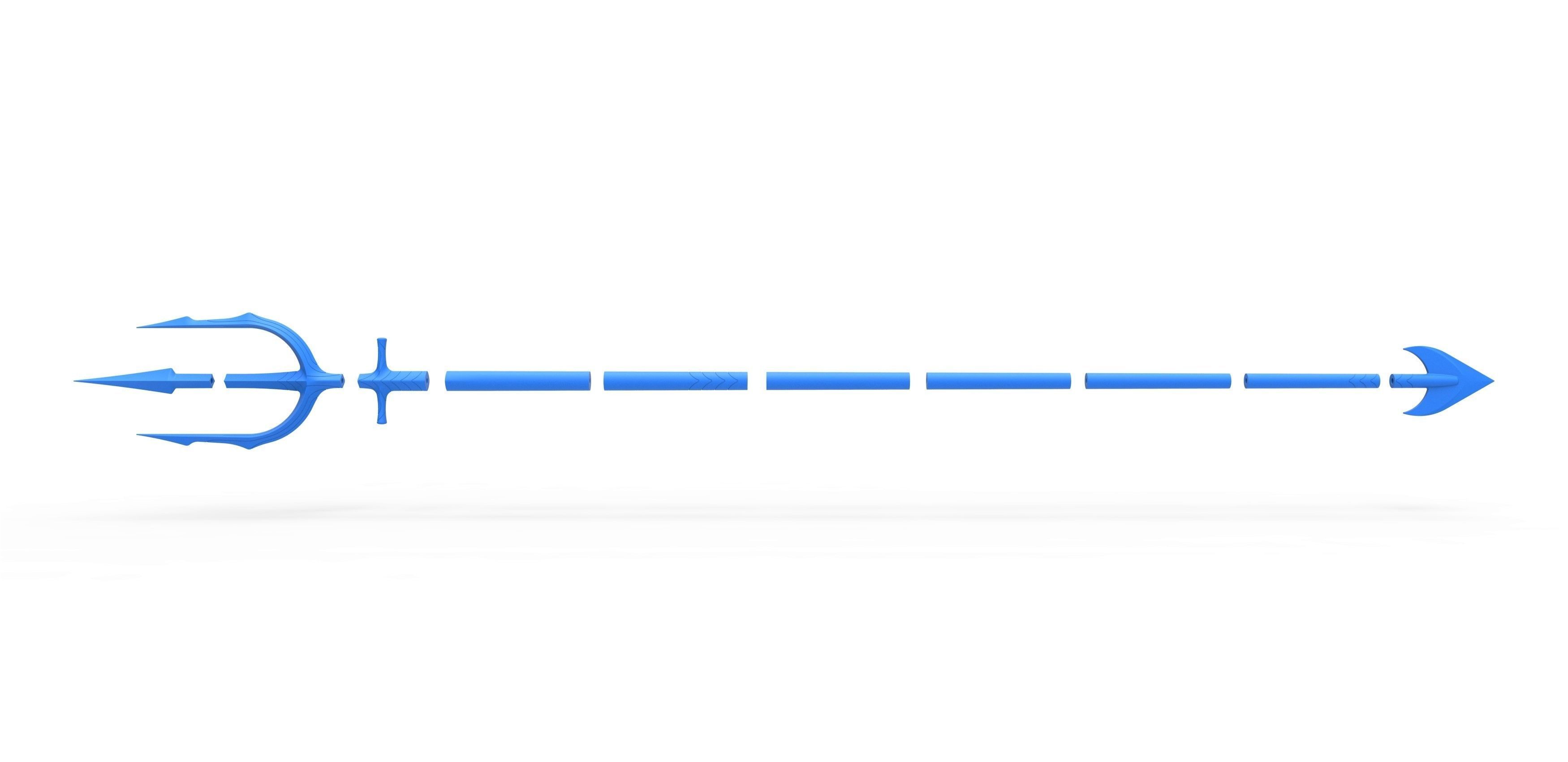 Trident of King Atlan from the movie Aquaman 2018 3D print model_22
