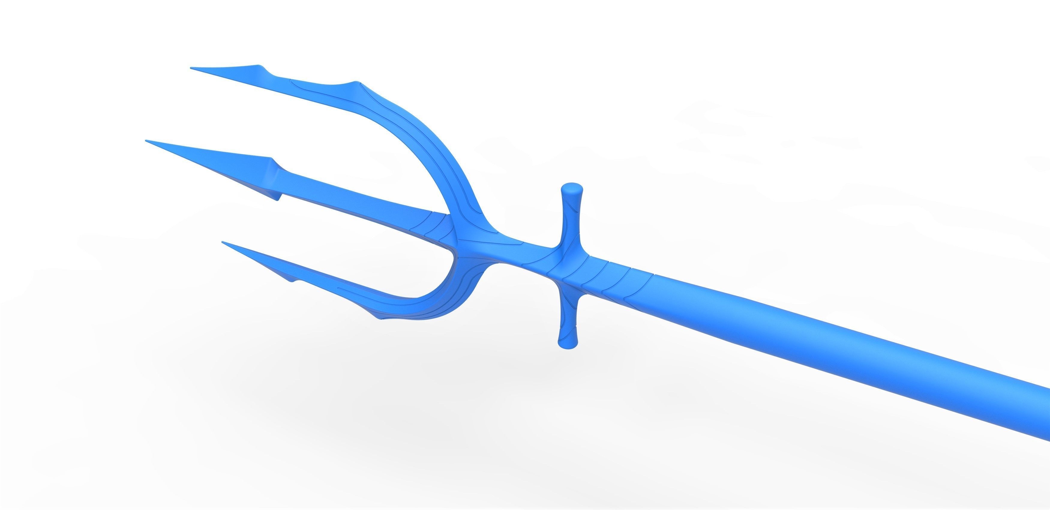 Trident of King Atlan from the movie Aquaman 2018 3D print model_19