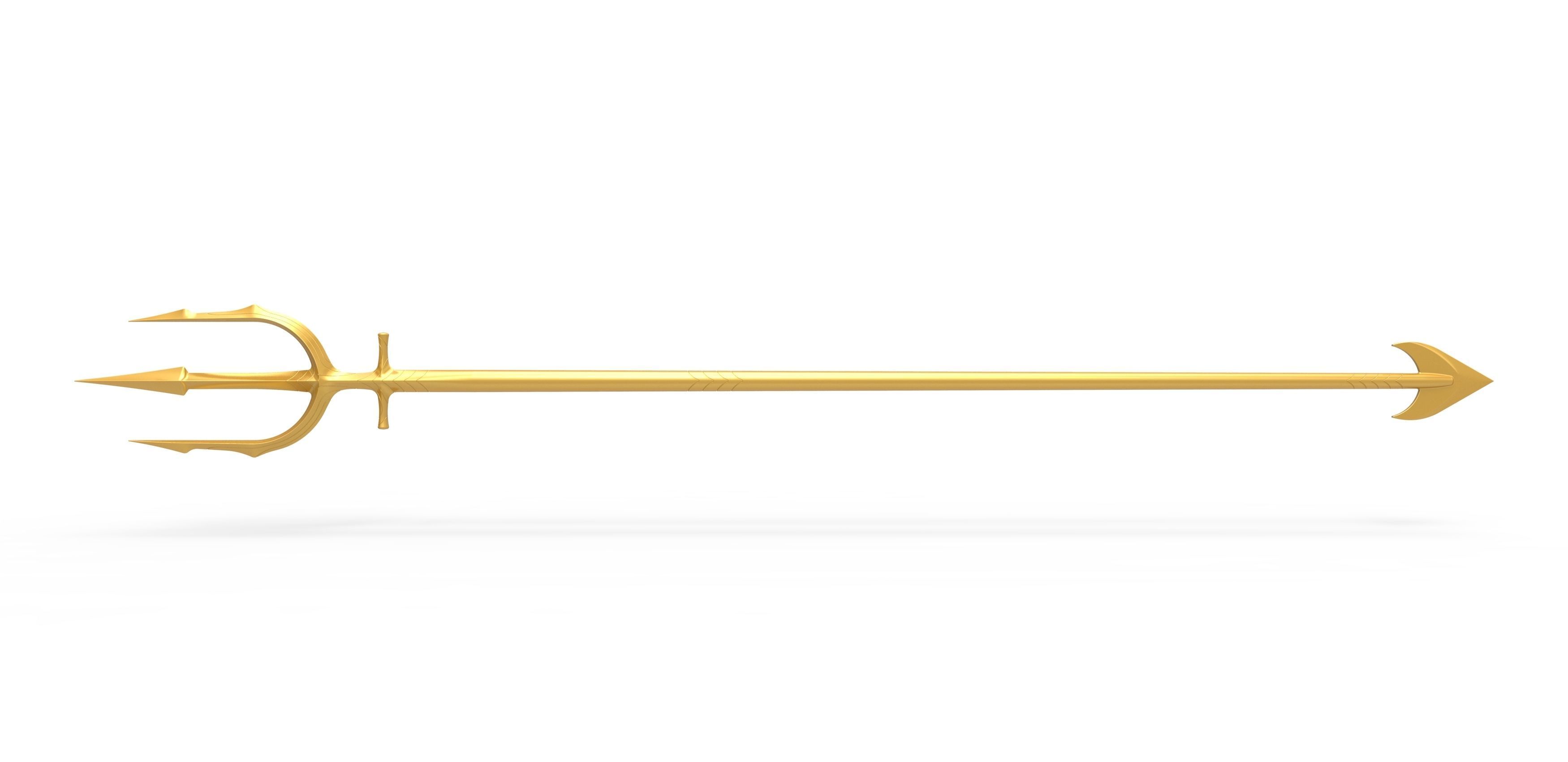 Trident of King Atlan from the movie Aquaman 2018 3D print model_3