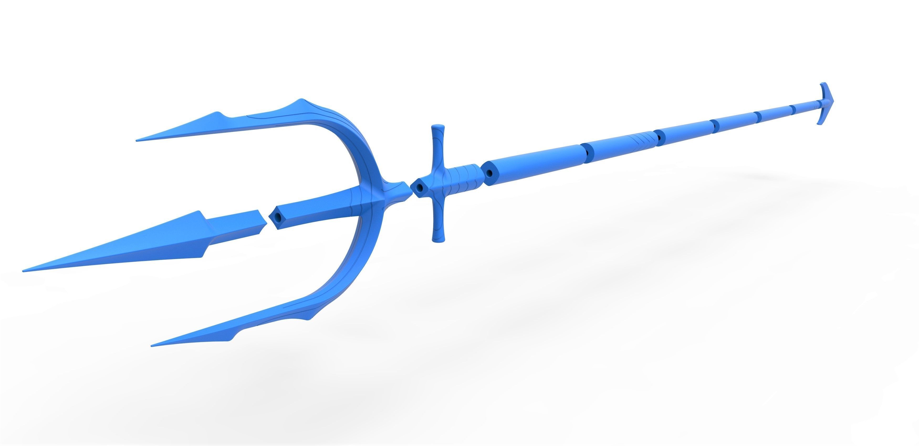 Trident of King Atlan from the movie Aquaman 2018 3D print model_21