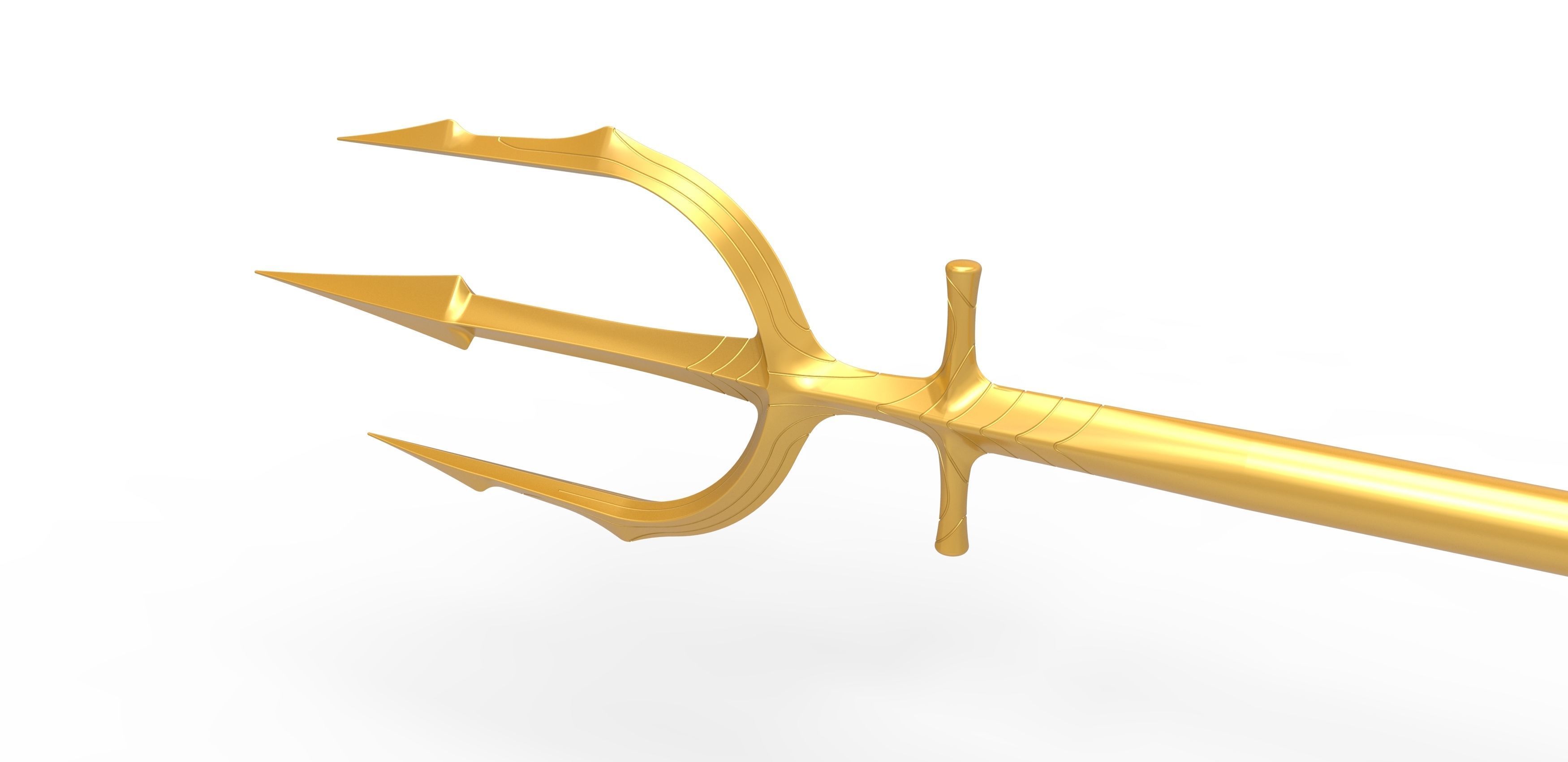 Trident of King Atlan from the movie Aquaman 2018 3D print model_9