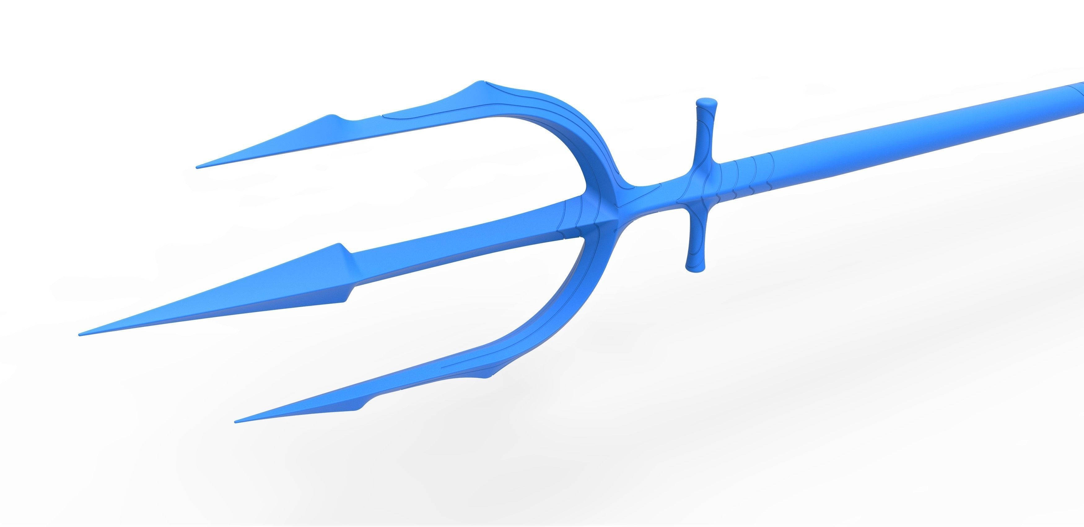 Trident of King Atlan from the movie Aquaman 2018 3D print model_18