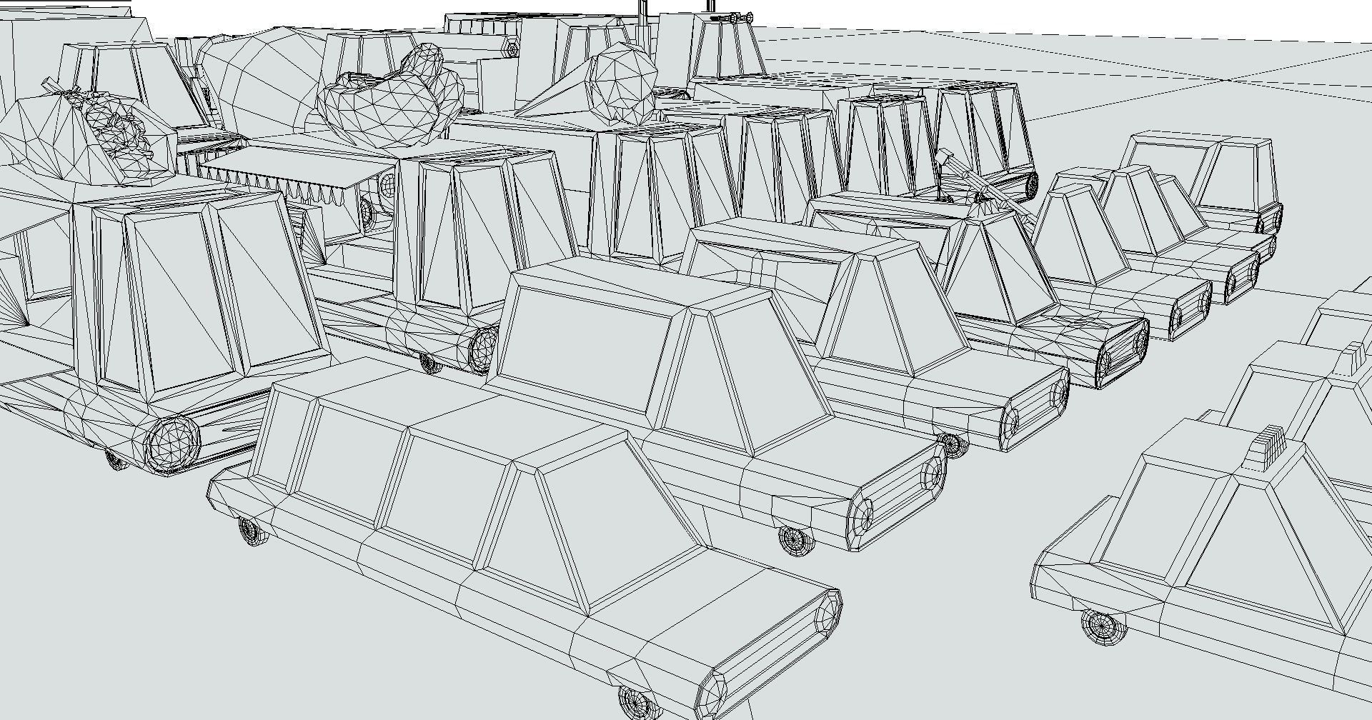 Vehicles Low Poly Pack Low-poly 3D model_18