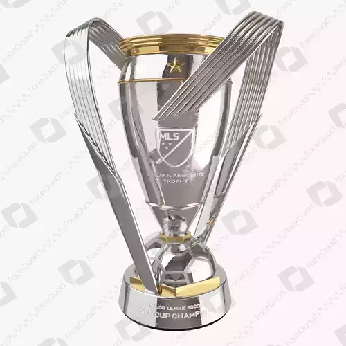 MLS Cup Trophy - Major League Soccer Philip F Anschutz Trophy 3D model