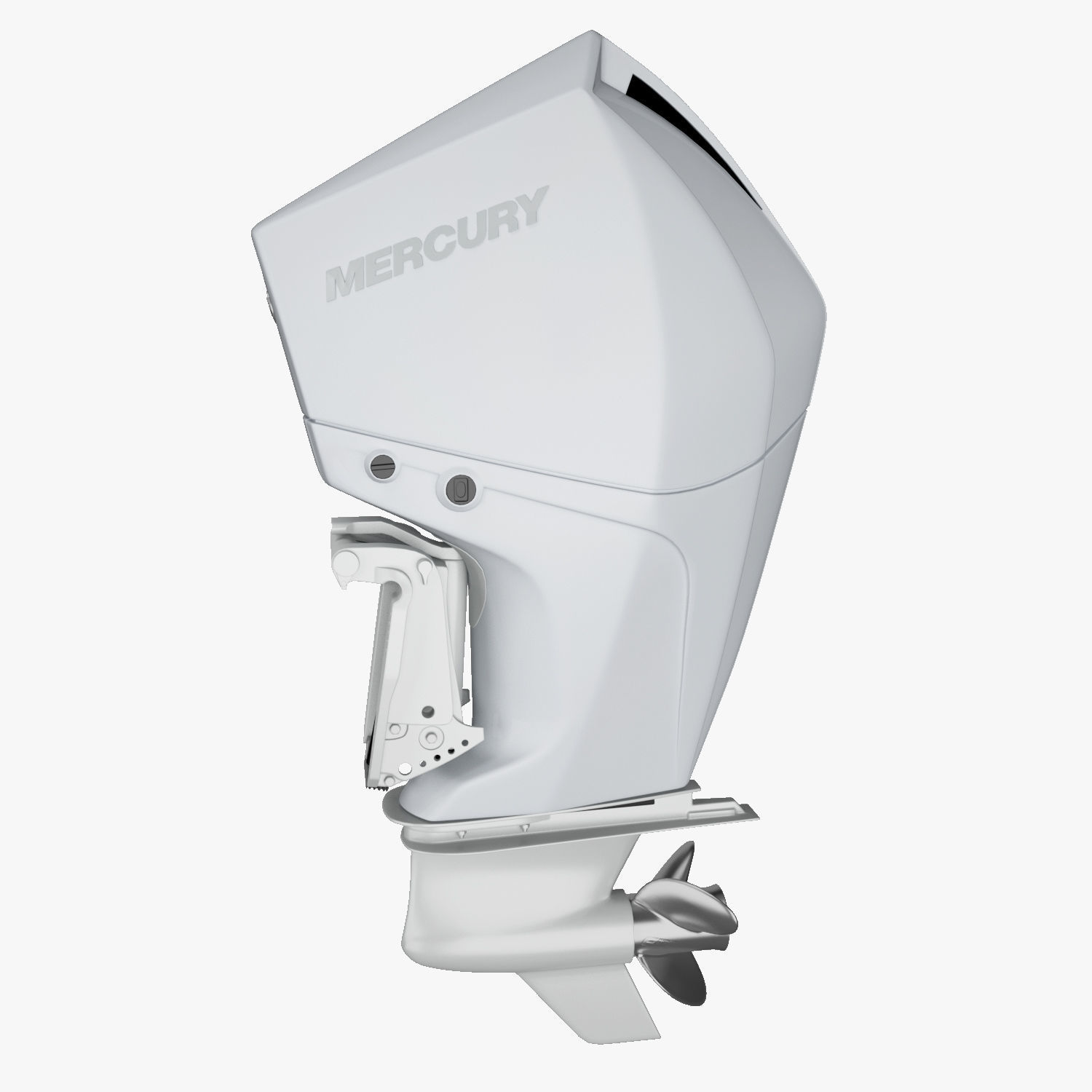 Mercury Fourstroke 300hp v8 Outboard Motor 3D model_5
