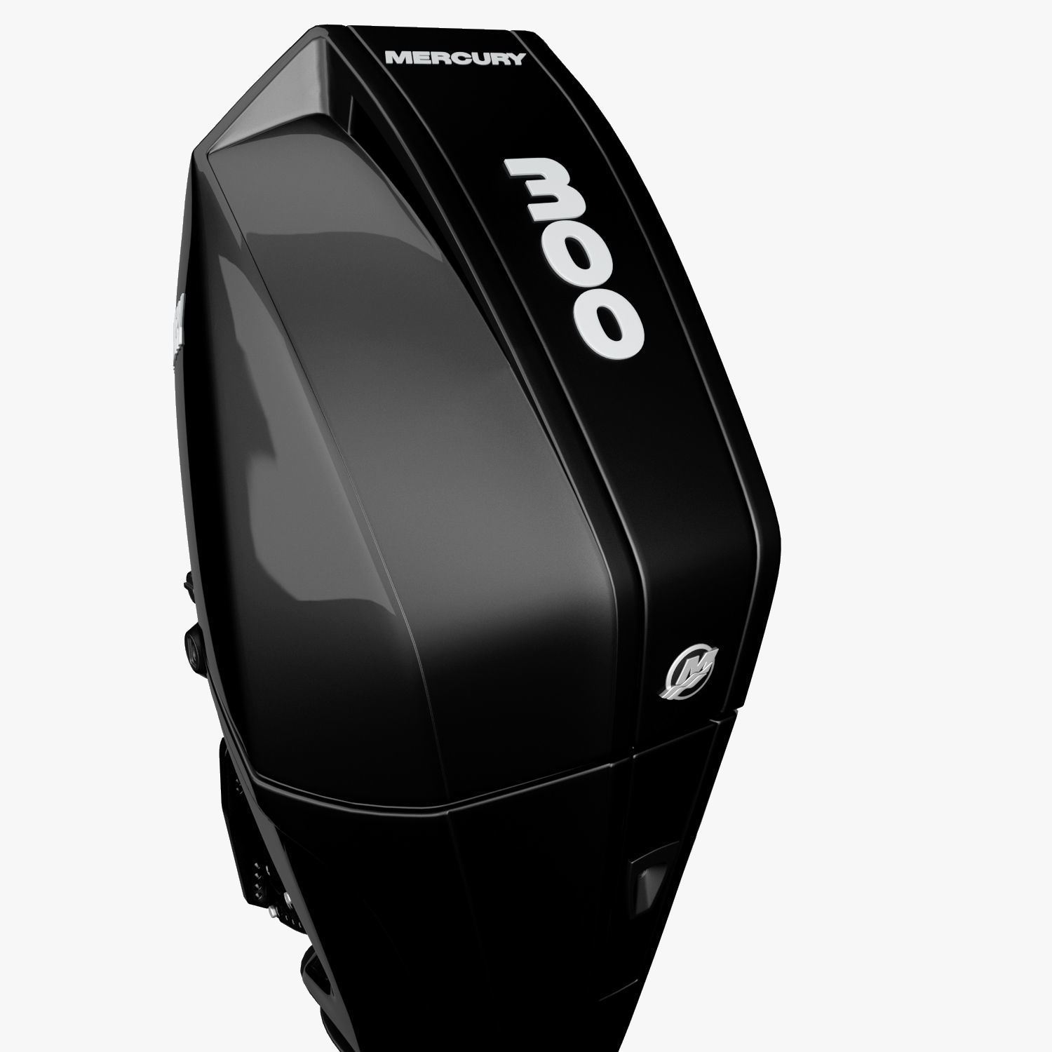 Mercury Fourstroke 300hp v8 Outboard Motor 3D model_10