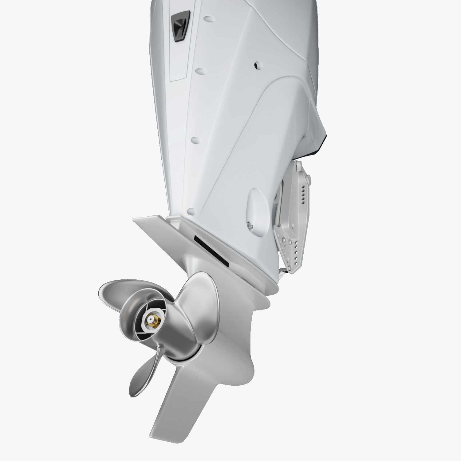 Mercury Fourstroke 300hp v8 Outboard Motor 3D model_11