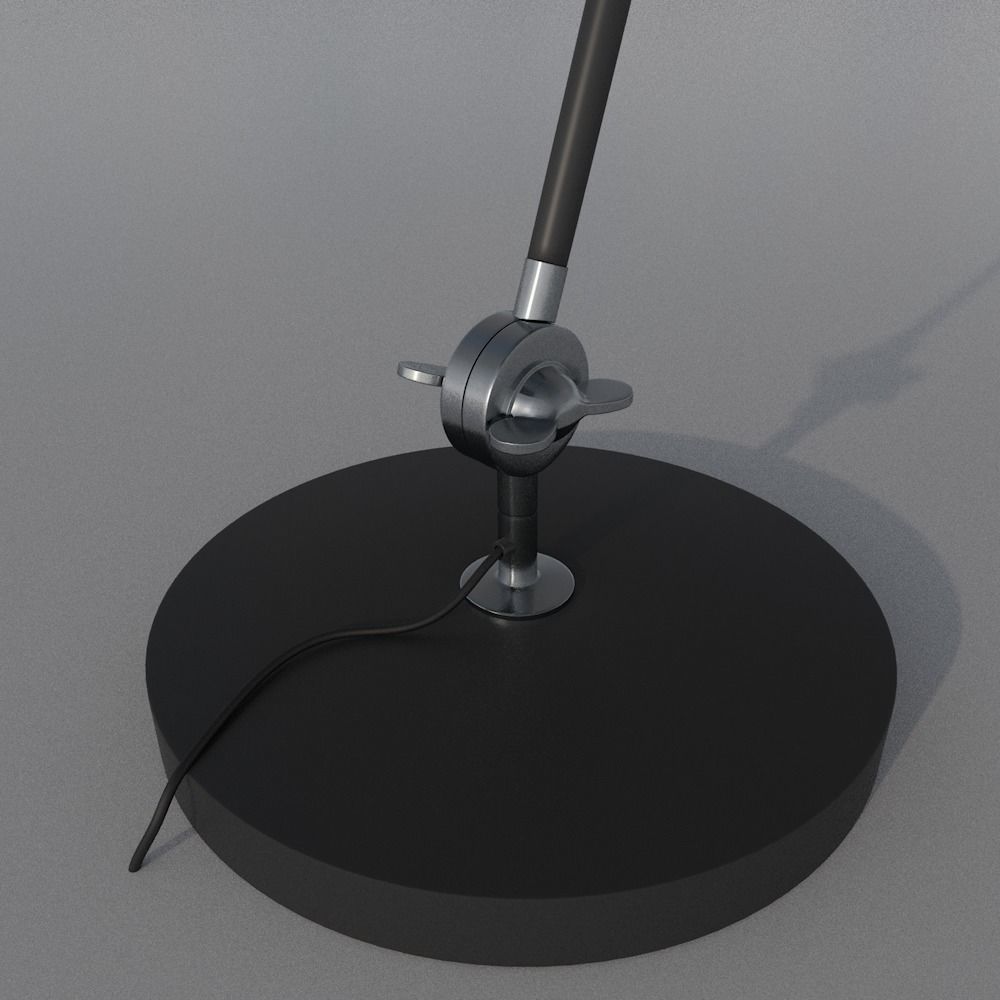 Modern Simple Designer Lamp Free low-poly 3D model_4