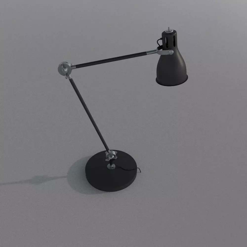Modern Simple Designer Lamp Free low-poly 3D model_0
