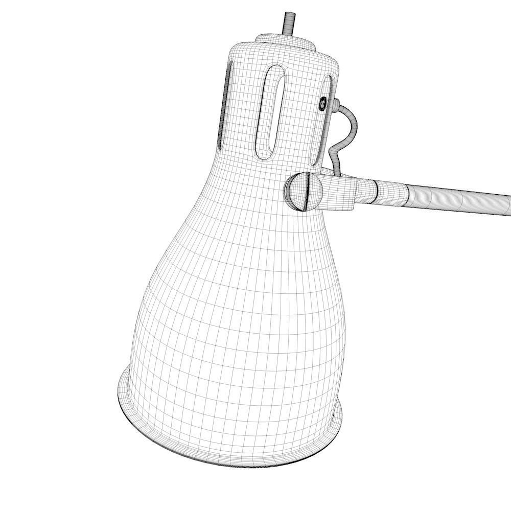 Modern Simple Designer Lamp Free low-poly 3D model_6
