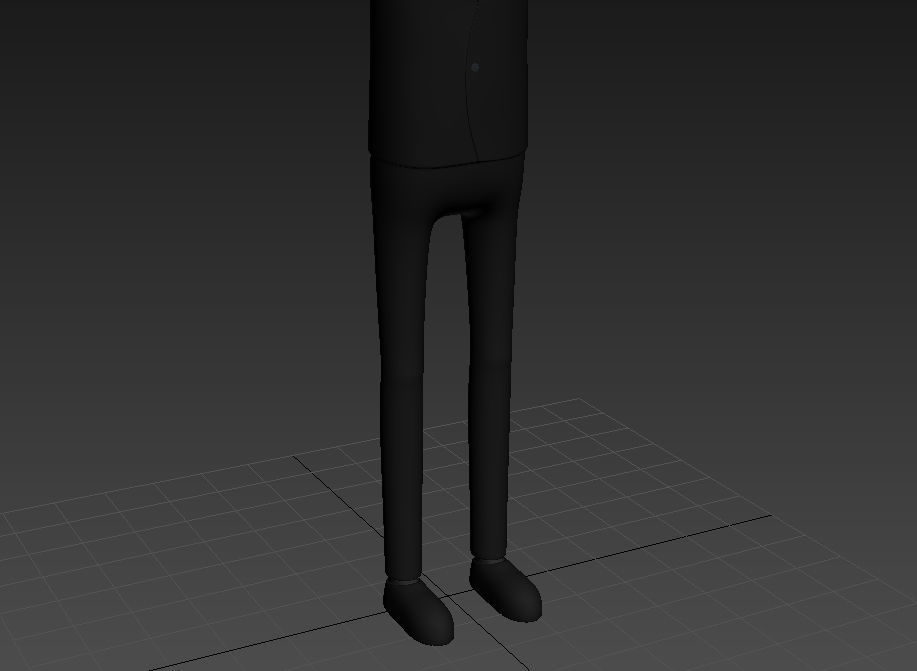 CartoonMan009 Agent 3D model_12