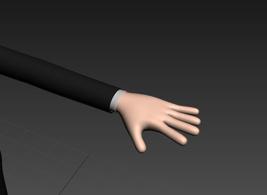 CartoonMan009 Agent 3D model_14