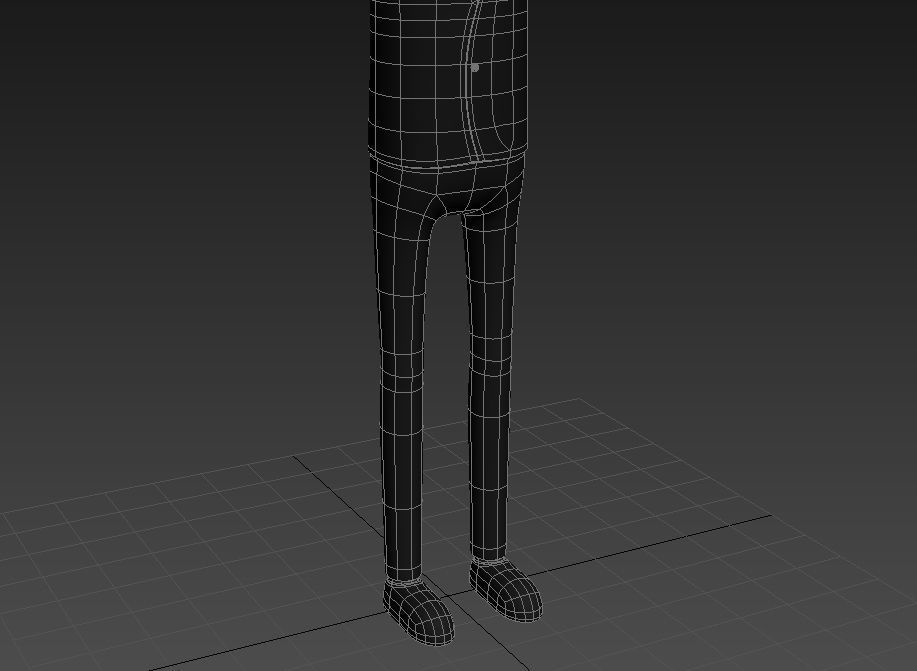 CartoonMan009 Agent 3D model_15