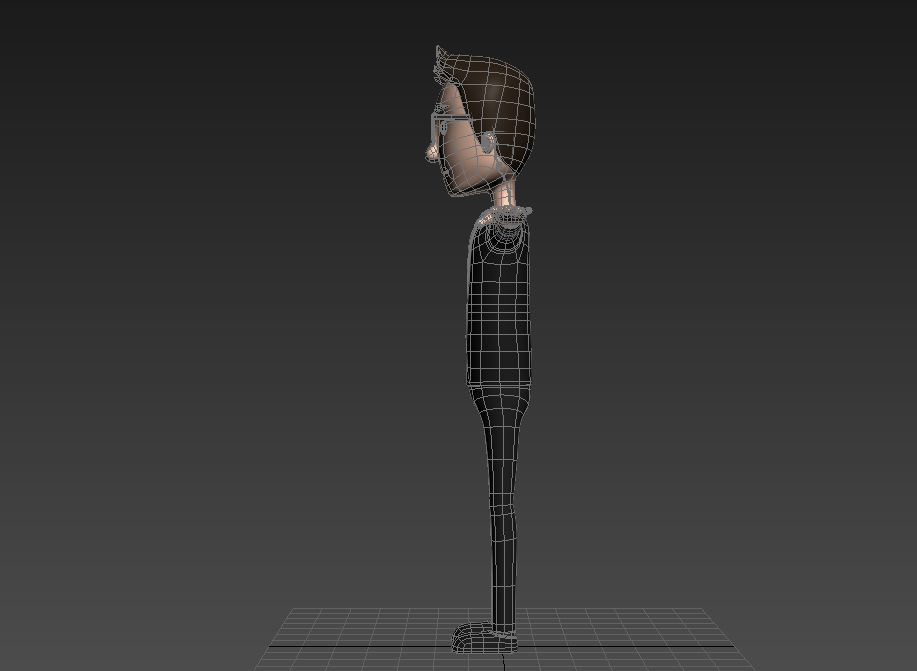 CartoonMan009 Agent 3D model_18