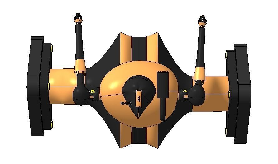 The multifunctional moveable robot Free 3D model_3