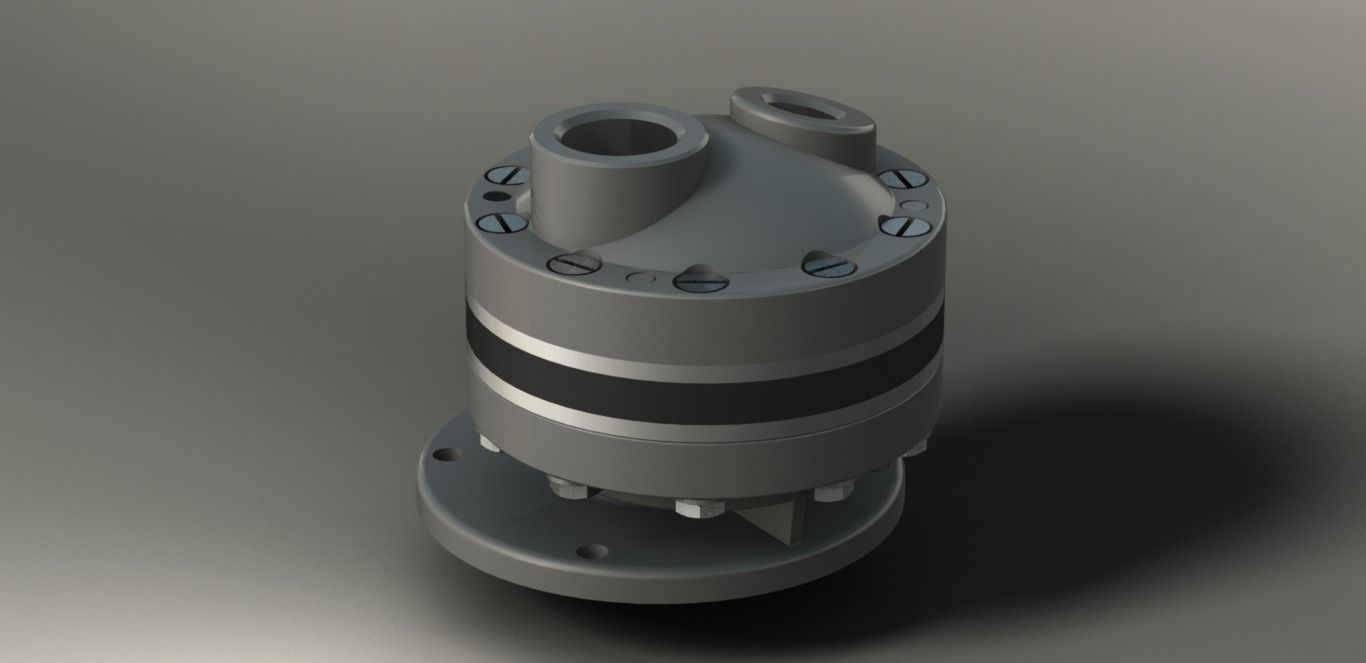 A fuel pump Free 3D model