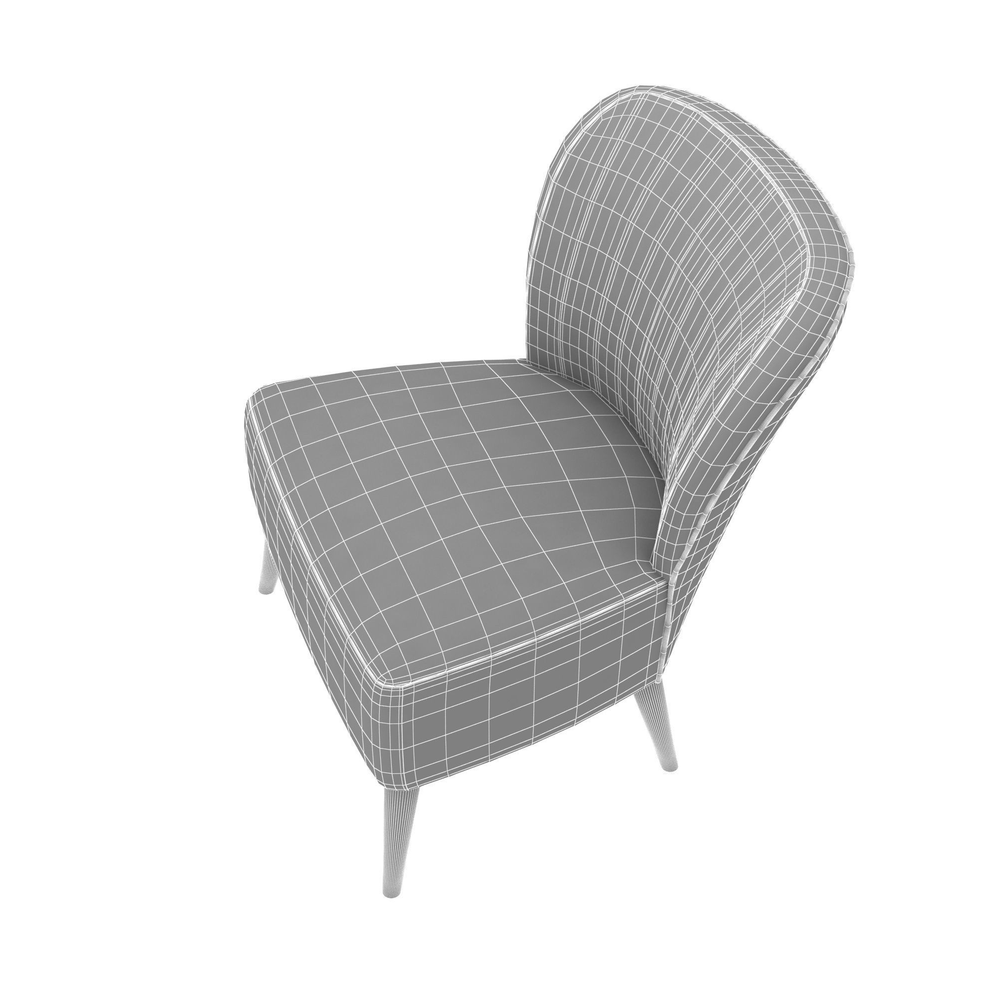 Maries corner ritchie chair 3D model_7