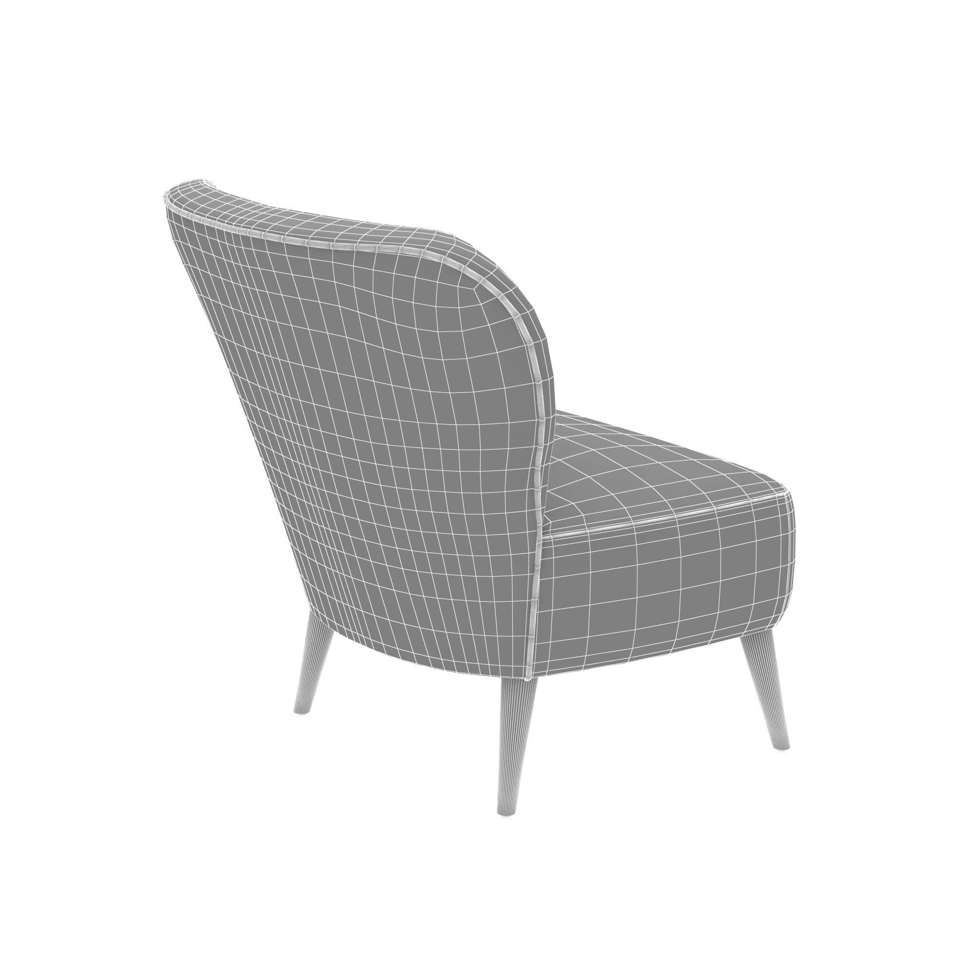 Maries corner ritchie chair 3D model_8