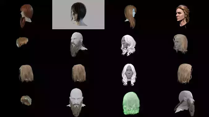 Hair collections pack1 