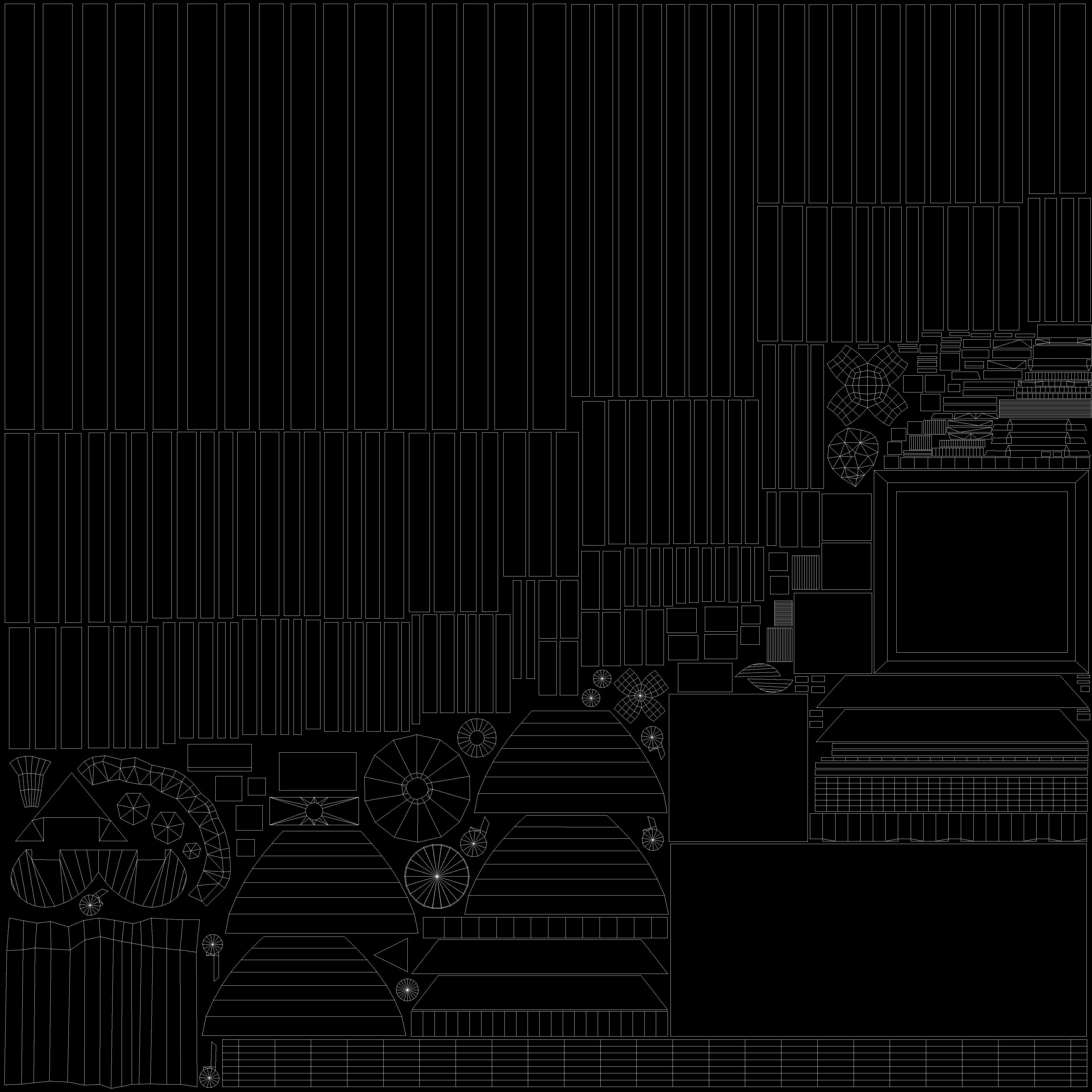 wooden lamp Low-poly 3D model_19