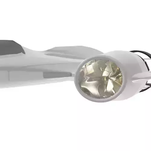 Submarine racer Free 3D model
