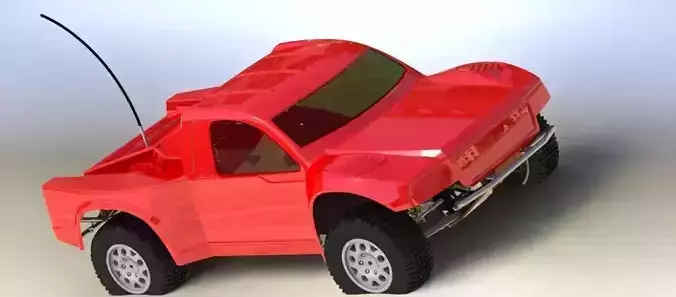 RC Car rendering