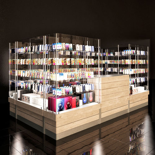 Shopping island 3D model