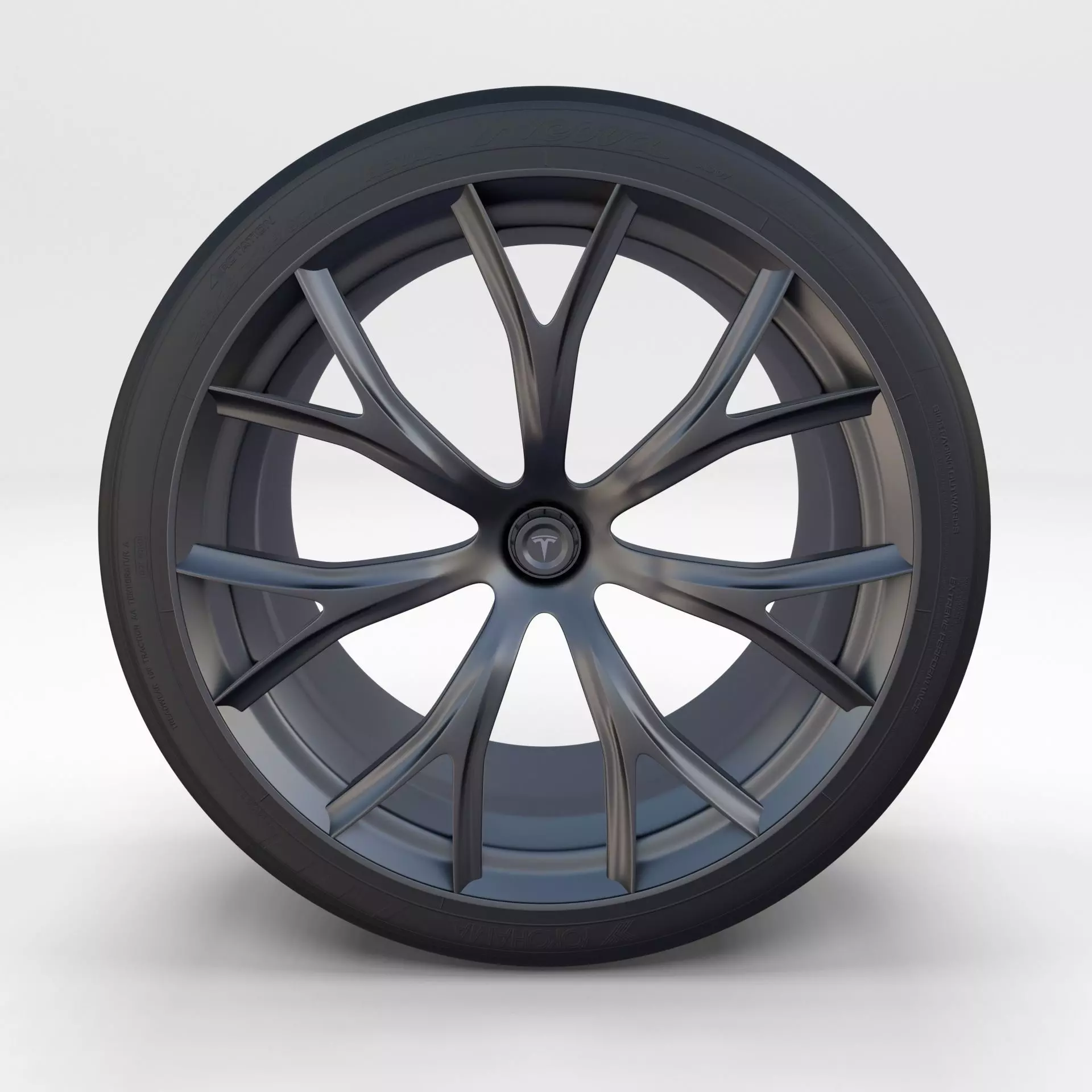Tesla Roadster Rim 3D model