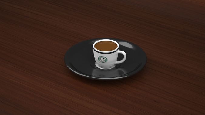 STARBUCKS CAFFE CUP 3D model