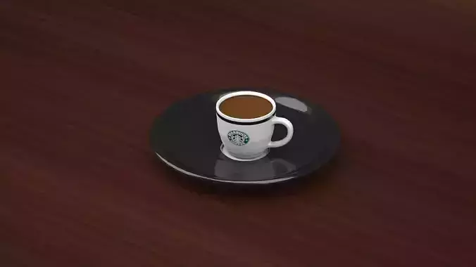 STARBUCKS CAFFE CUP 3D model