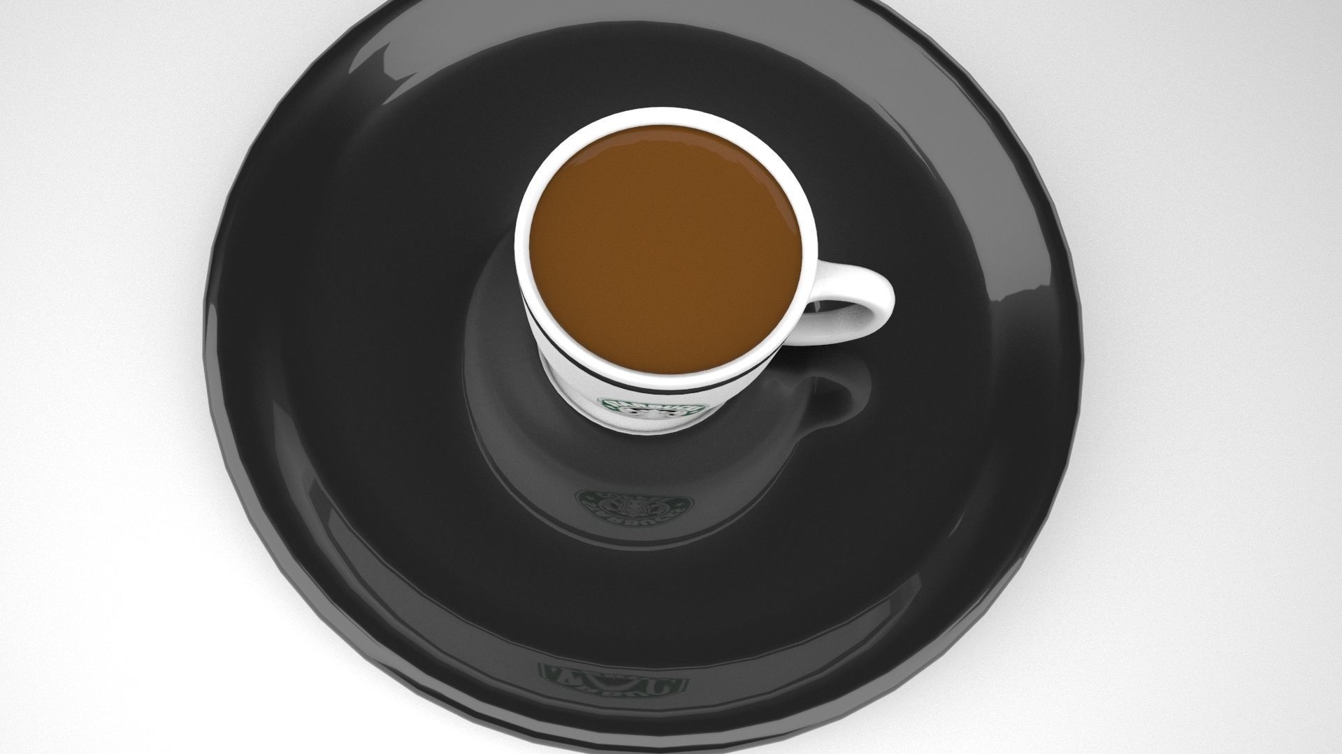 STARBUCKS CAFFE CUP 3D model_2