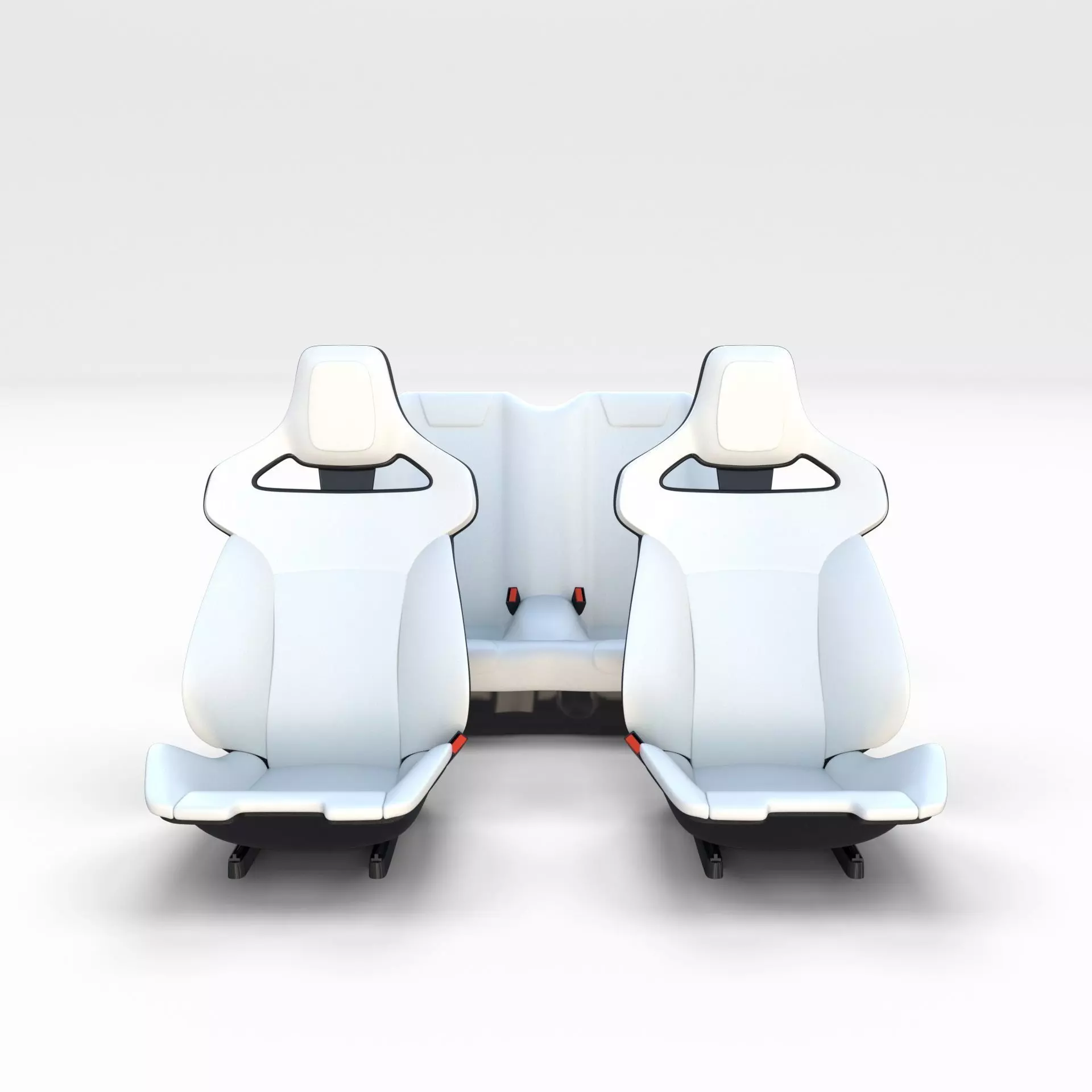 Tesla Roadster Seats 3D model