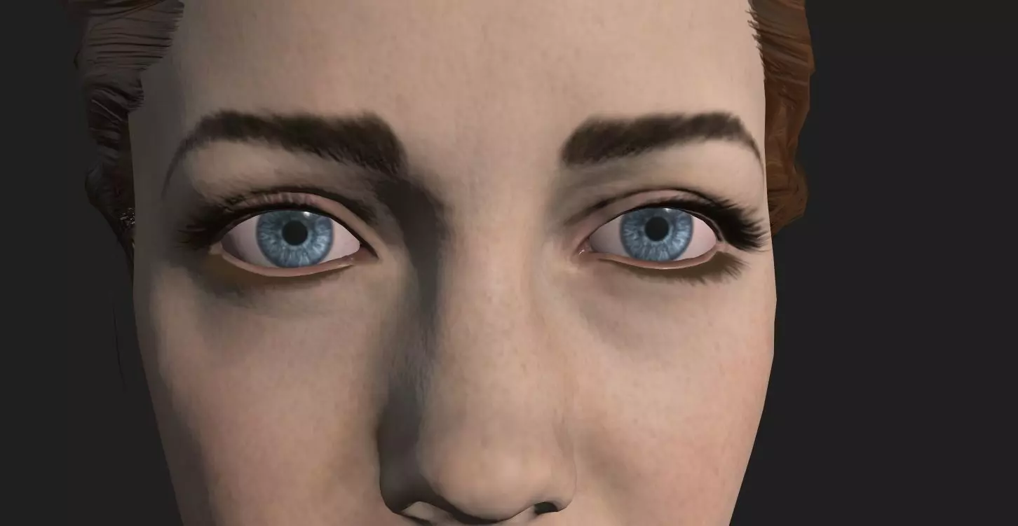 female Drdr  3D model_0