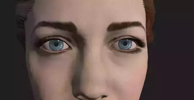 female Drdr  3D model